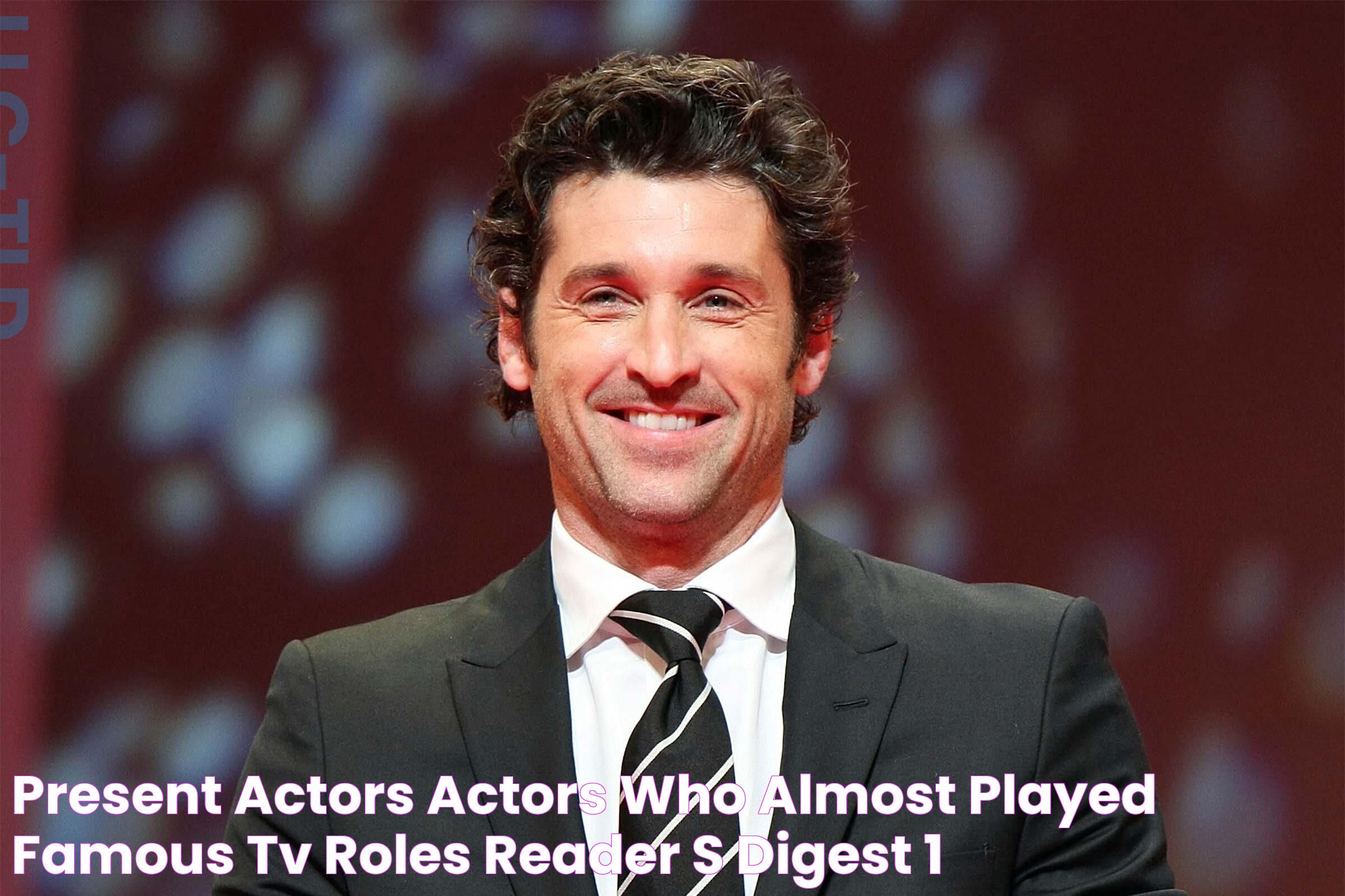 Present Actors Actors Who Almost Played Famous TV Roles Reader's Digest