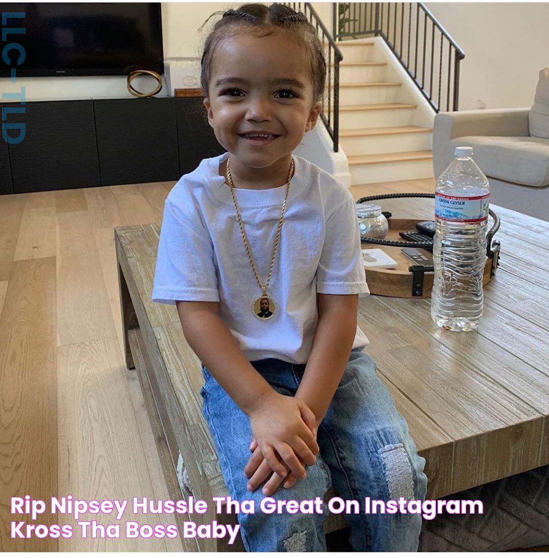 RIP NIPSEY HUSSLE THA GREAT💙🕊💙 on Instagram “KROSS THA BOSS ️ BABY