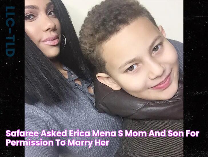 Safaree Asked Erica Mena's Mom and Son For Permission To Marry Her