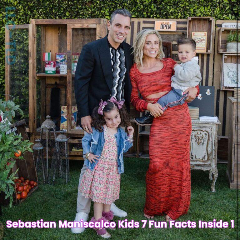 Sebastian Maniscalco Kids 7 Fun Facts Inside