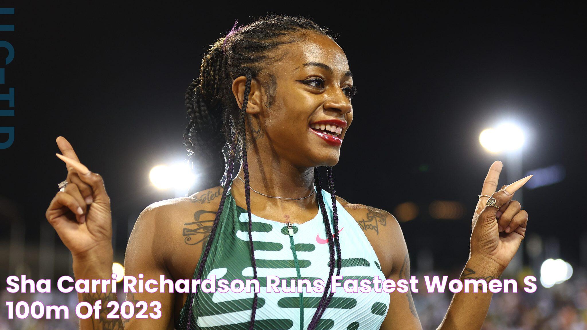 Sha'Carri Richardson Runs Fastest Women's 100m Of 2023