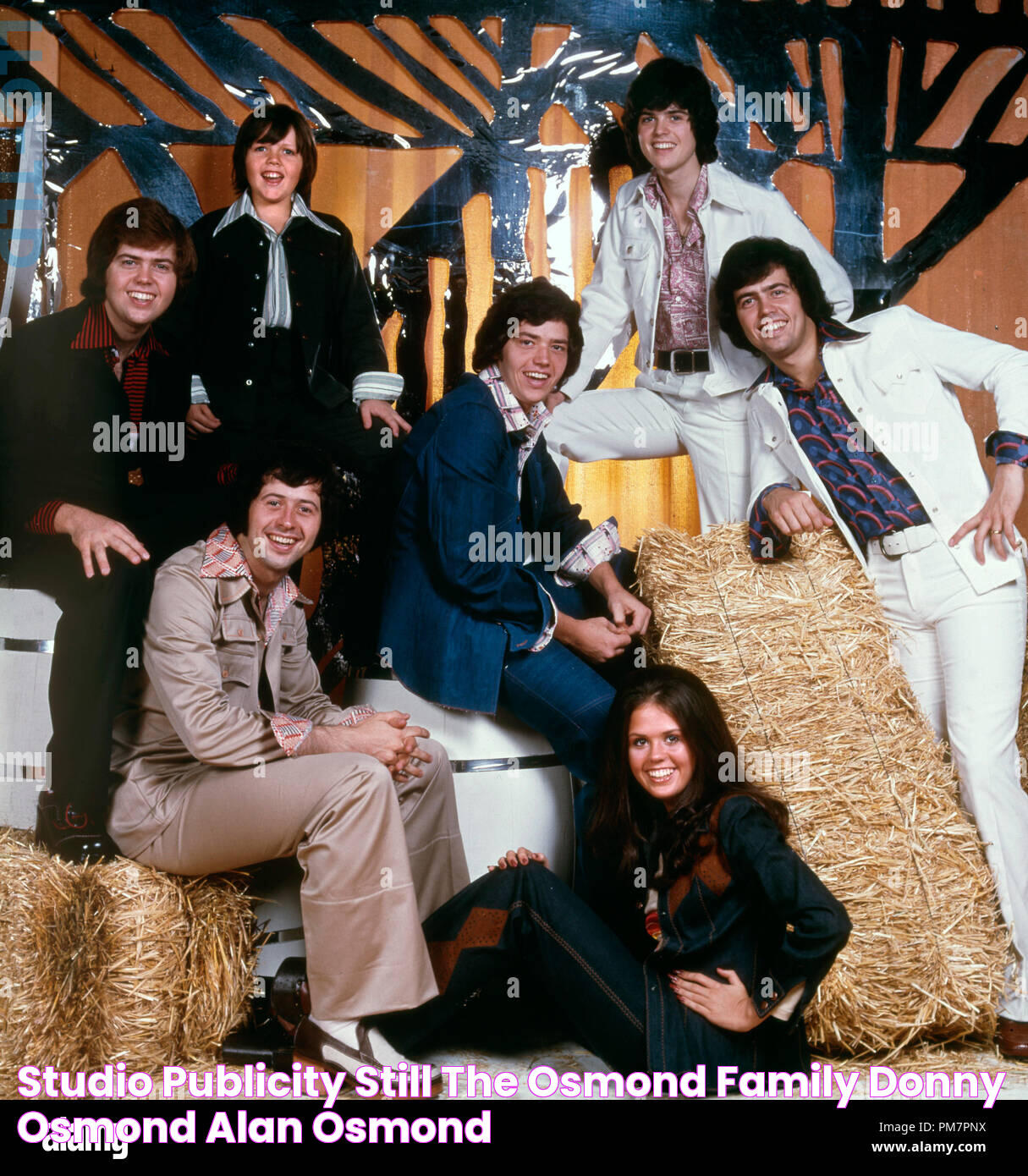 Studio Publicity Still "The Osmond Family" Donny Osmond, Alan Osmond