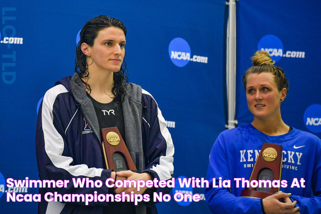 Swimmer Who Competed With Lia Thomas At NCAA Championships No One