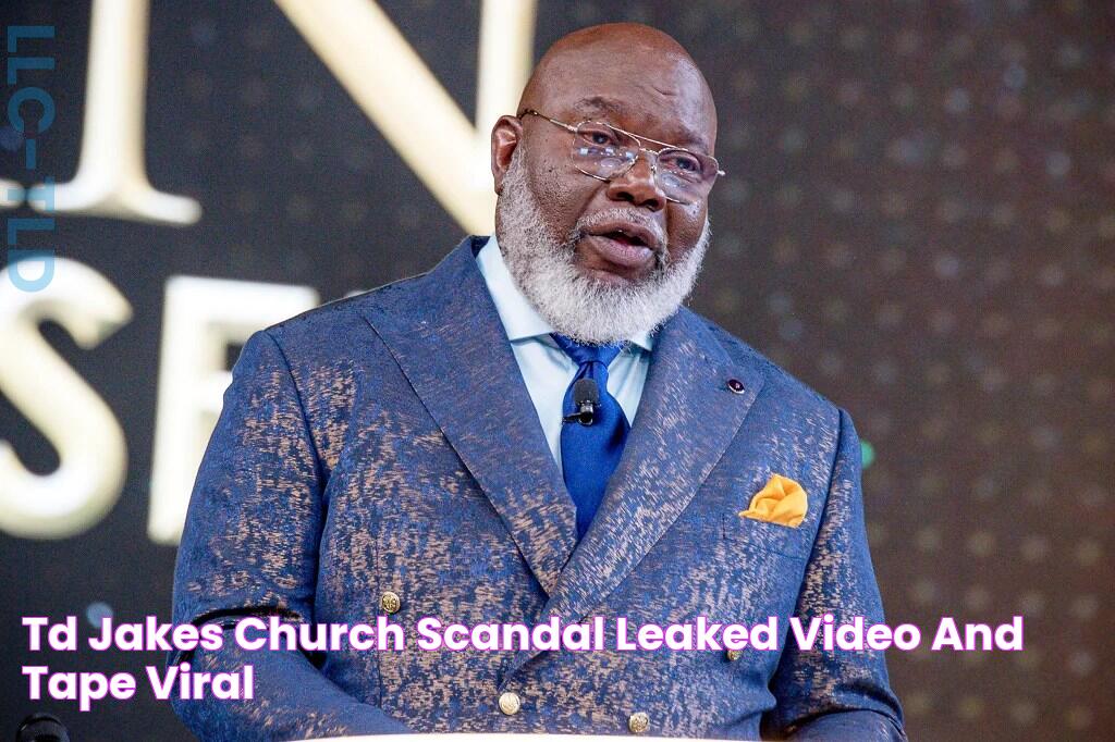 TD Jakes Church Scandal Leaked Video And Tape Viral