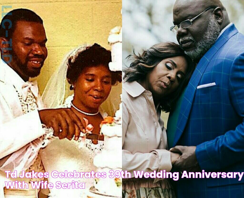 TD Jakes celebrates 39th wedding anniversary with wife, Serita