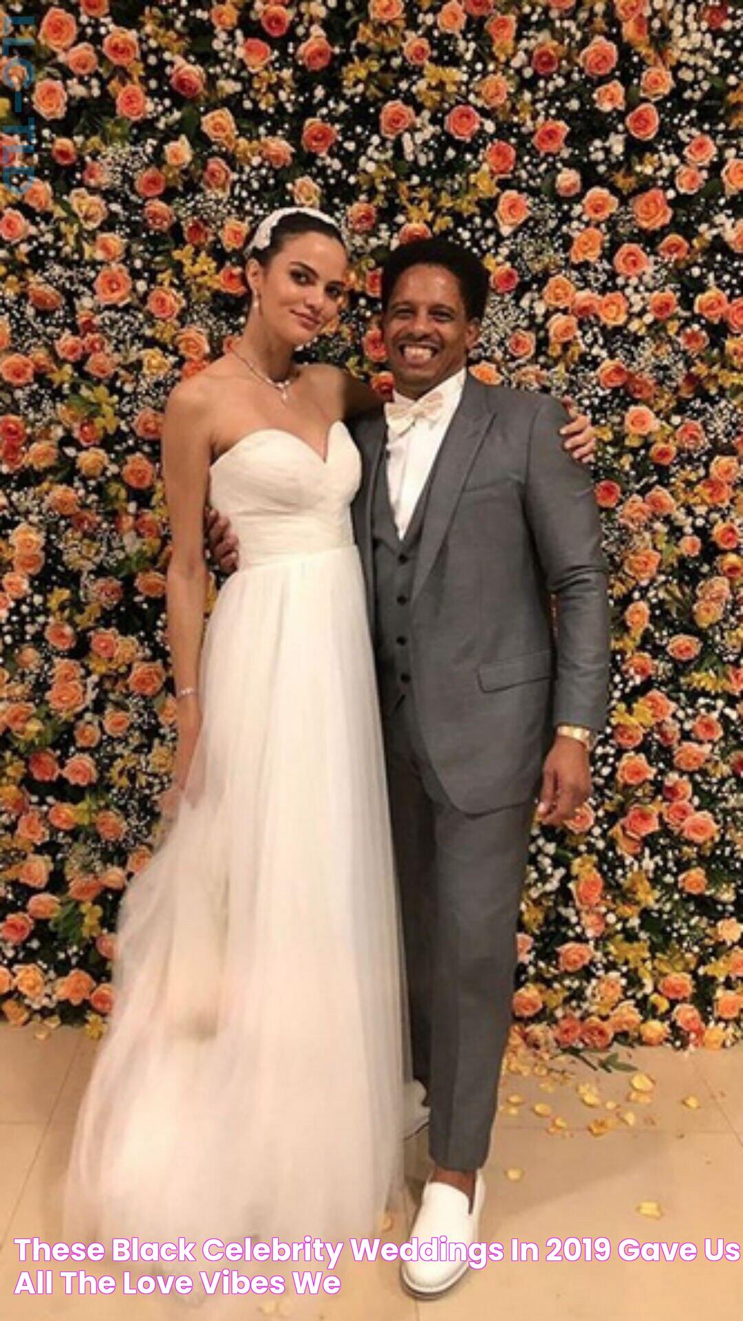 These black celebrity weddings in 2019 gave us all the love vibes we