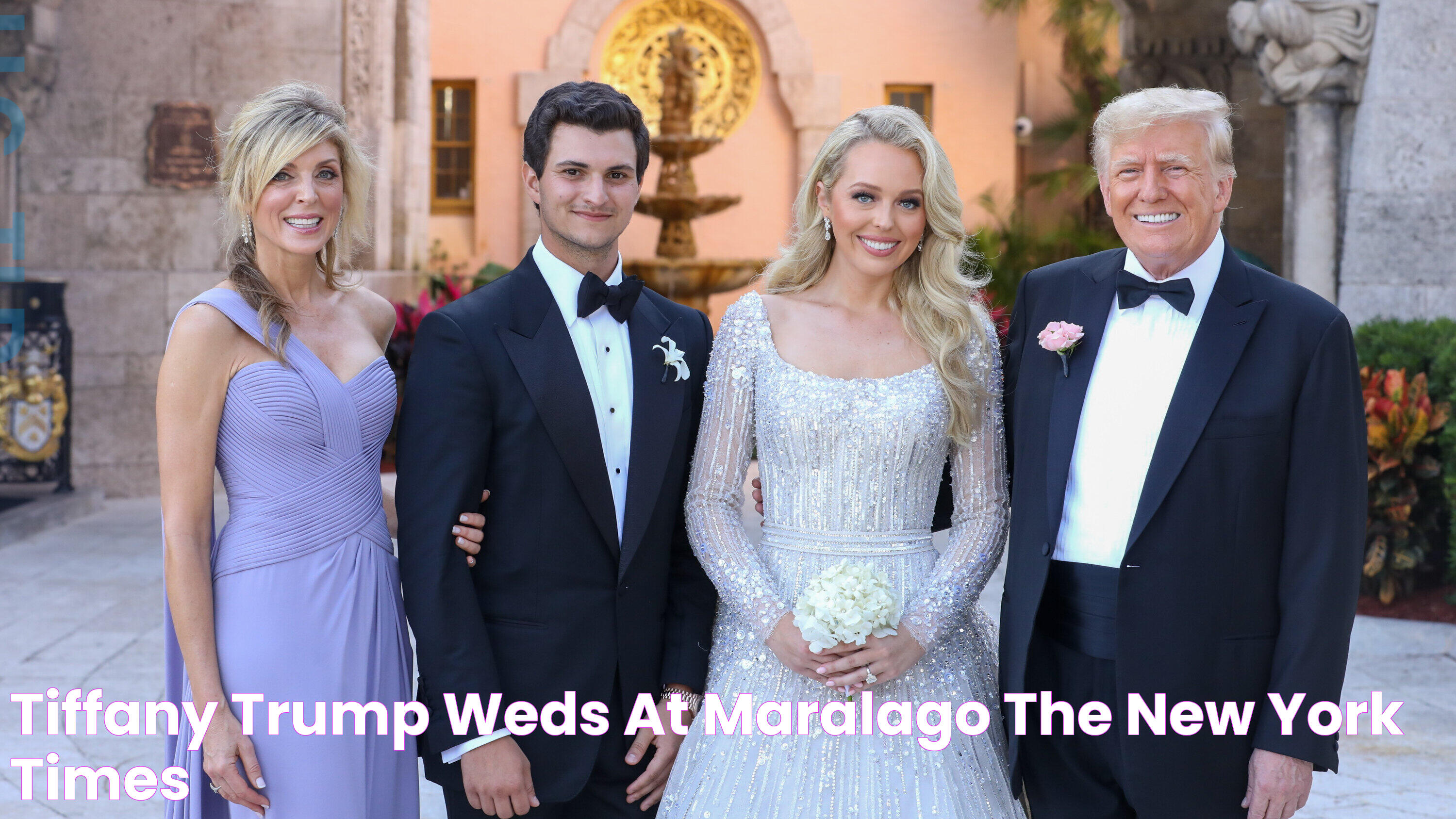 Tiffany Trump Weds at MaraLago The New York Times