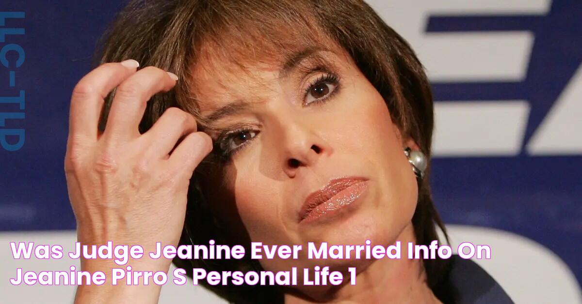 Was Judge Jeanine Ever Married? Info on Jeanine Pirro’s Personal Life