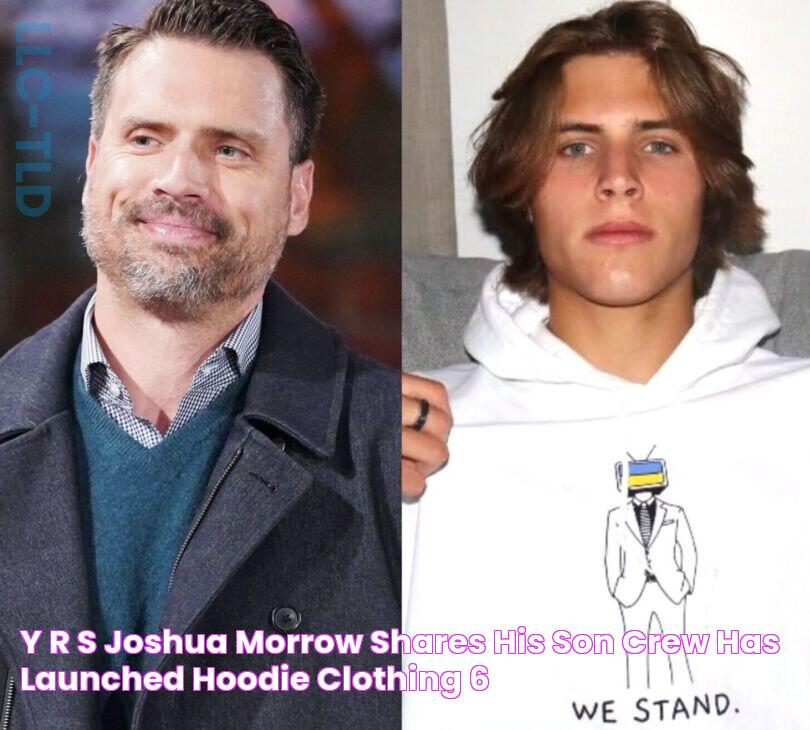 Y&R's Joshua Morrow Shares His Son, Crew Has Launched Hoodie Clothing