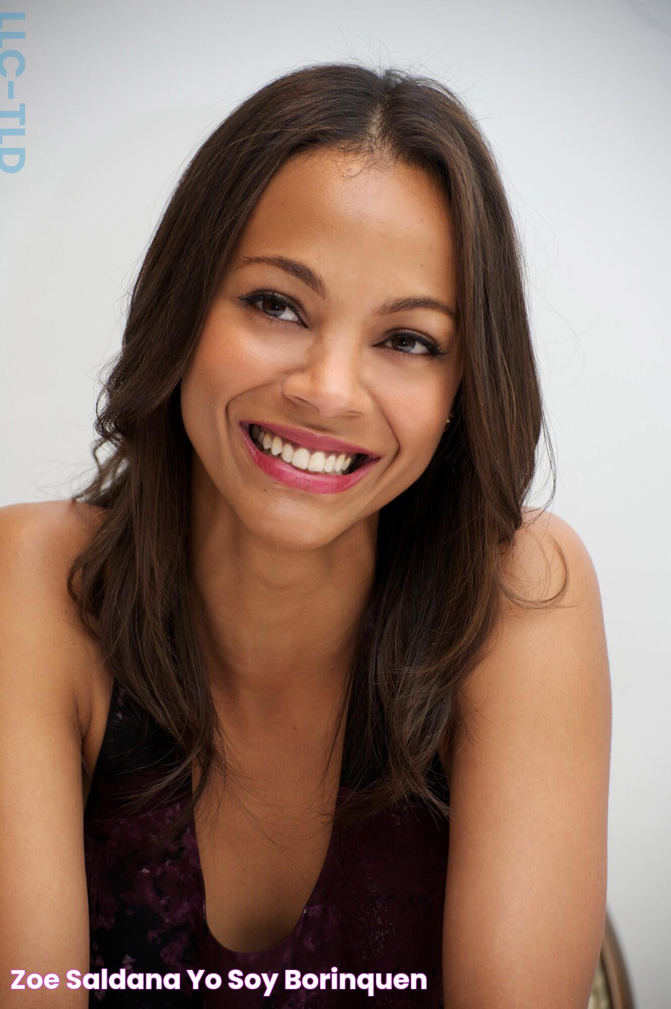 Zoe Saldana Yo Soy Borinquen