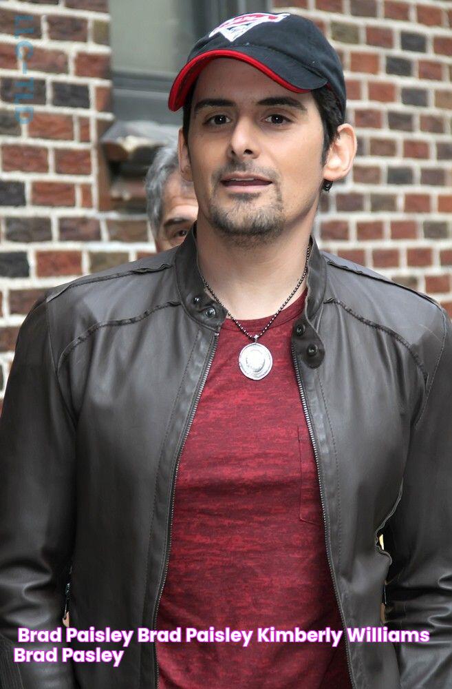 ˚Brad Paisley Brad paisley, Kimberly williams, Brad pasley