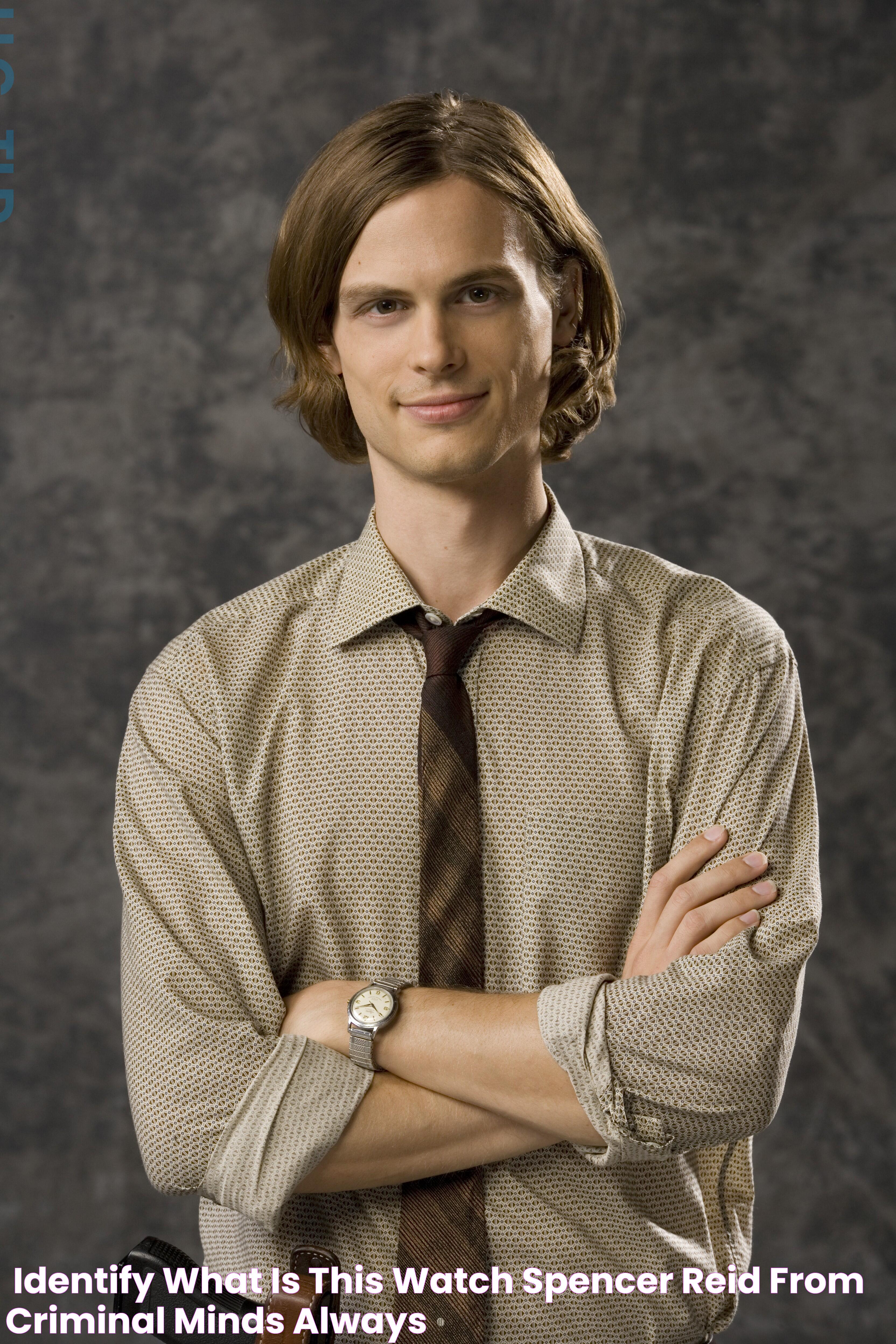 [Identify] What is this watch Spencer Reid from Criminal Minds always