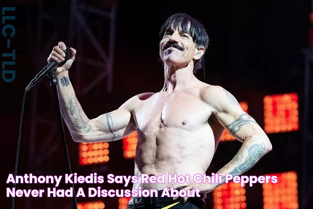 Anthony Kiedis Says Red Hot Chili Peppers Never Had A Discussion About