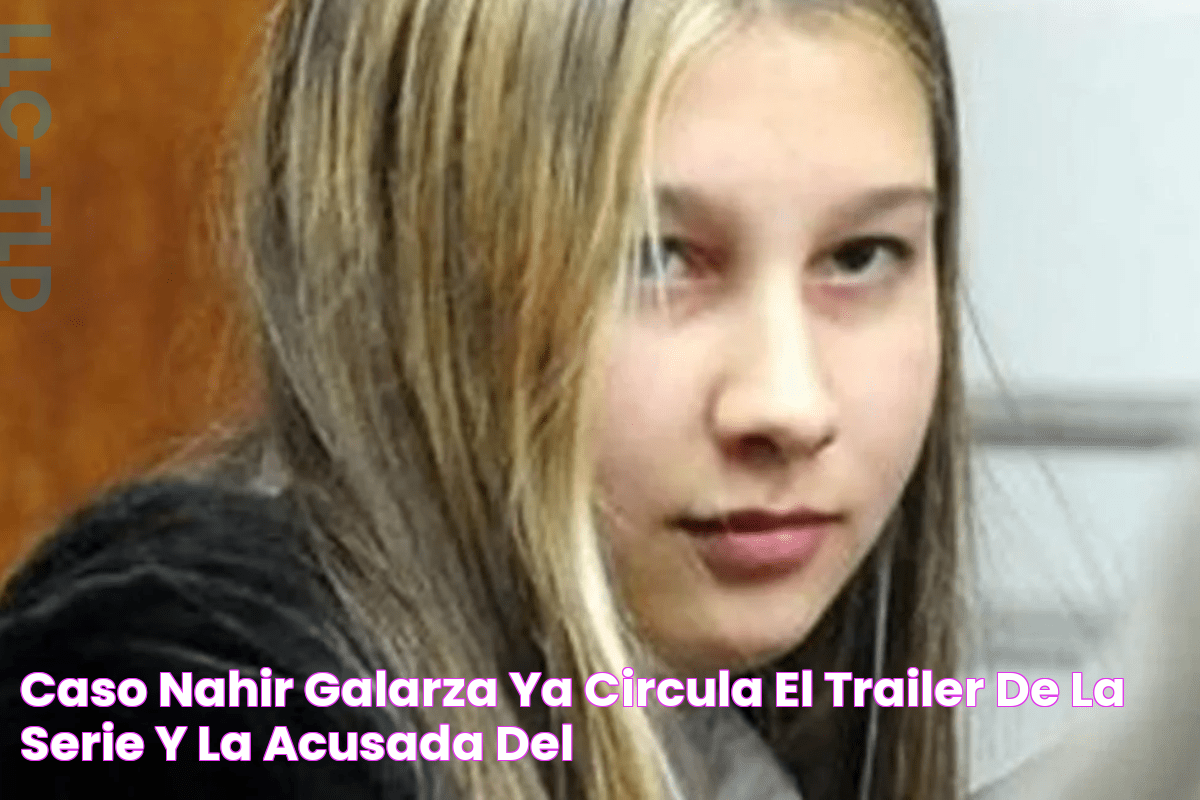 Caso Nahir Galarza ya circula el trailer de la serie y la acusada del