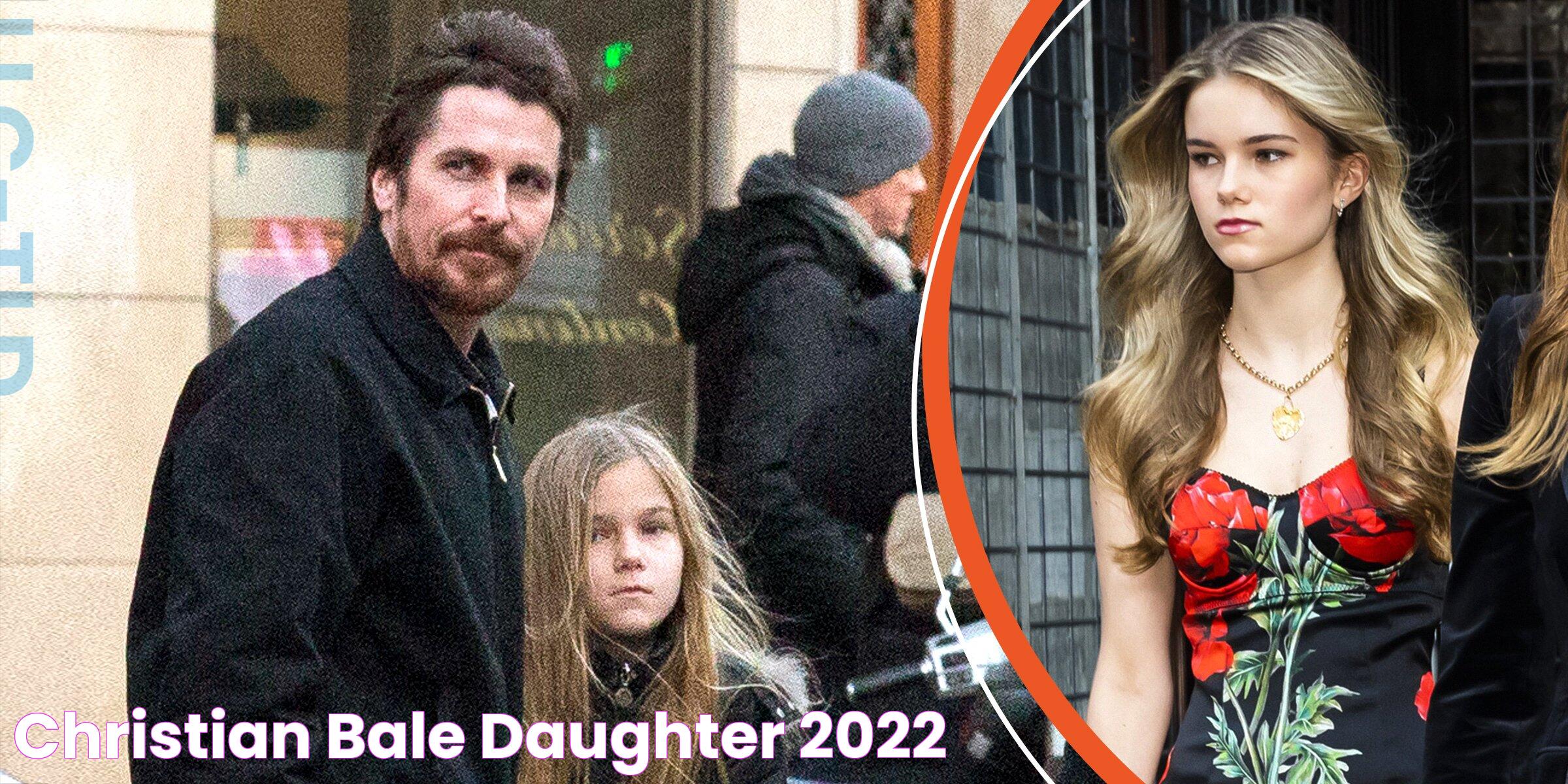 Christian Bale Daughter 2022