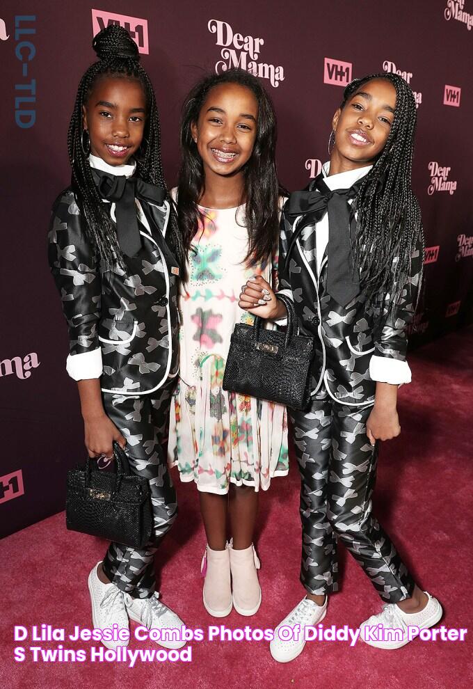 D’Lila & Jessie Combs Photos Of Diddy & Kim Porter’s Twins Hollywood