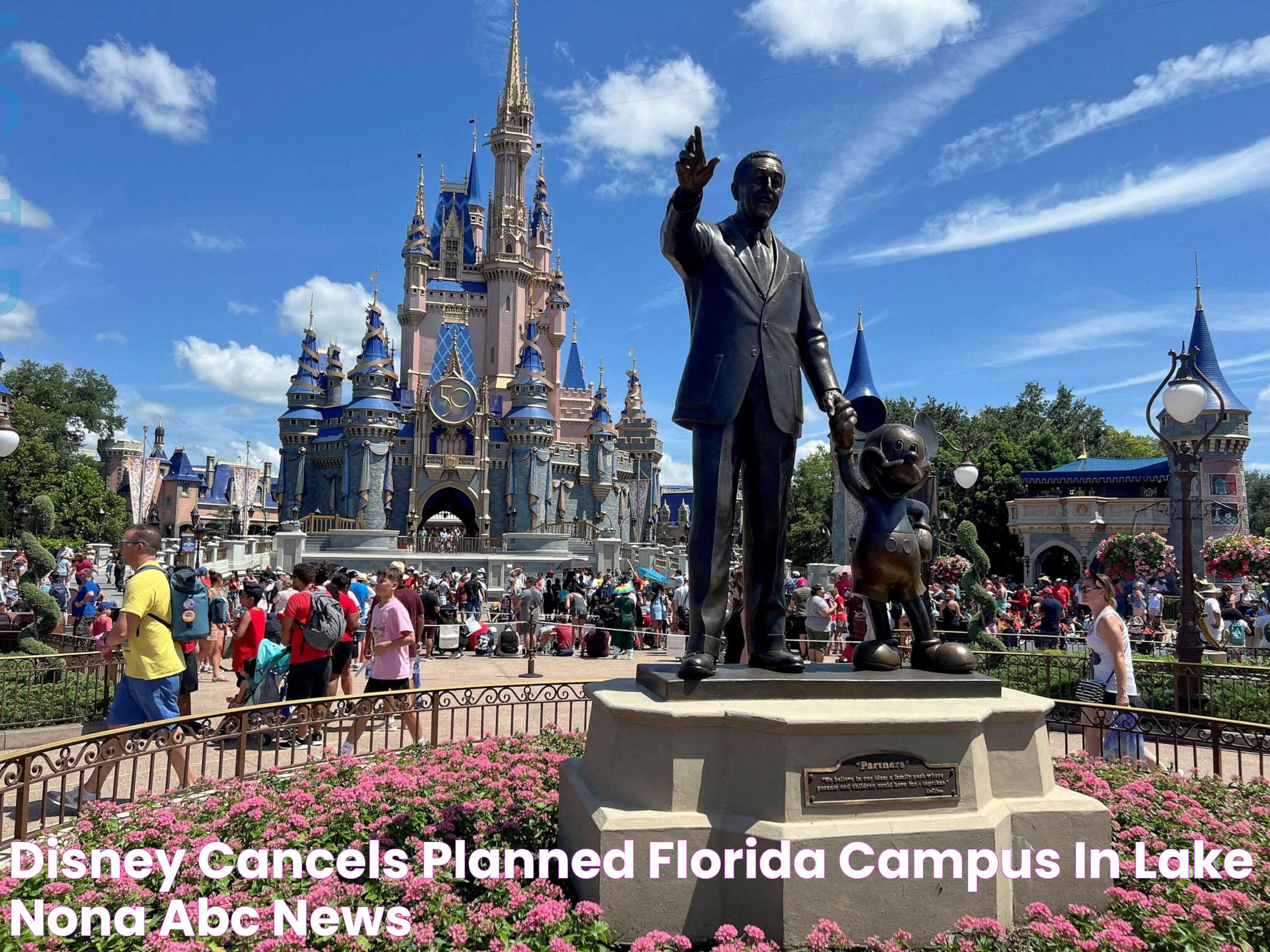 Disney cancels planned Florida campus in Lake Nona ABC News