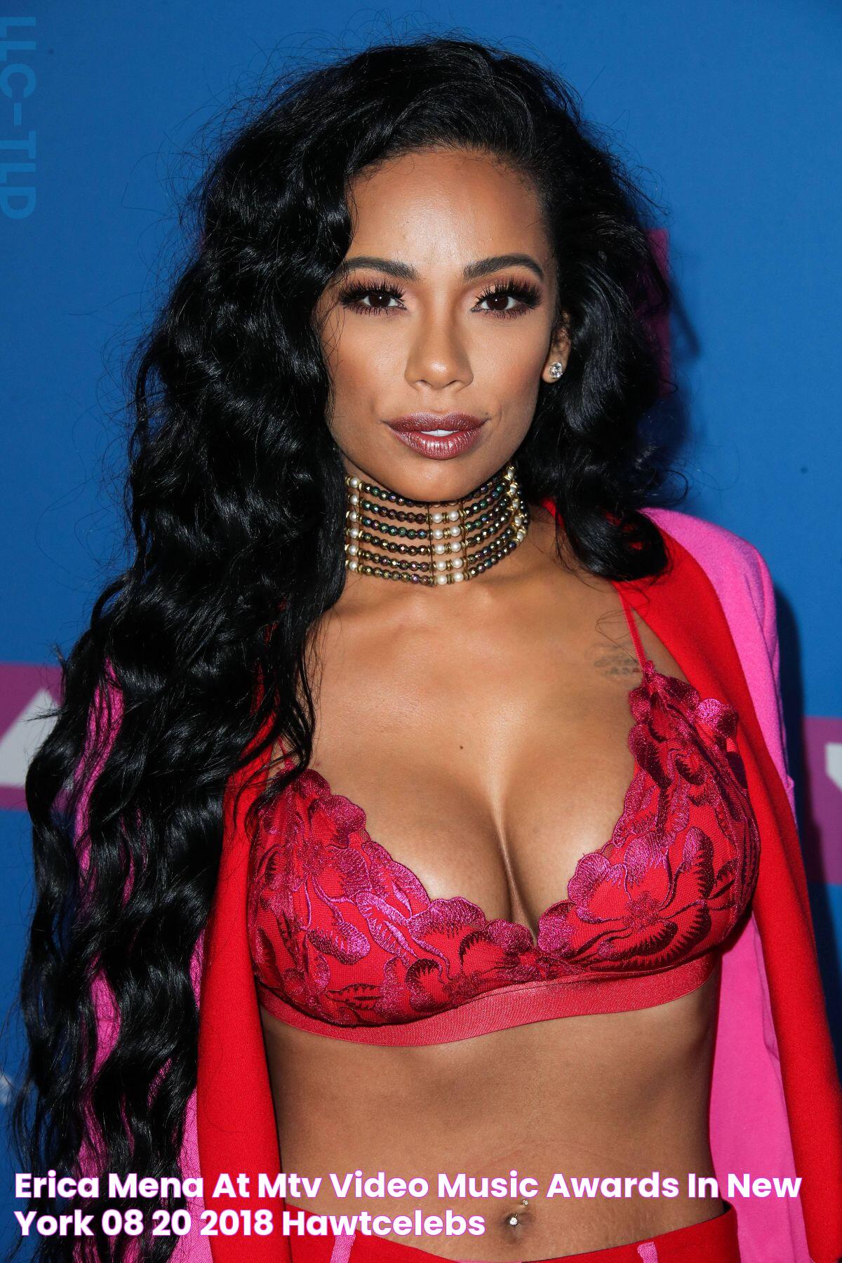 ERICA MENA at MTV Video Music Awards in New York 08/20/2018 HawtCelebs