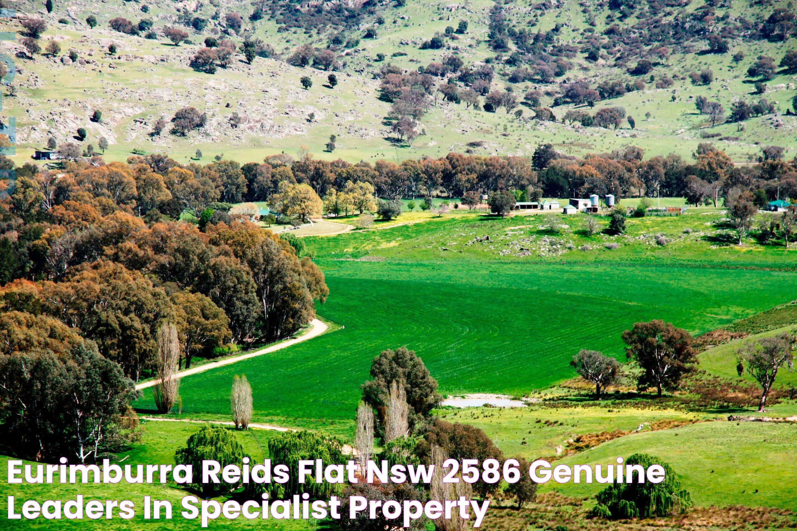 Eurimburra, REIDS FLAT NSW 2586 Genuine leaders in specialist property