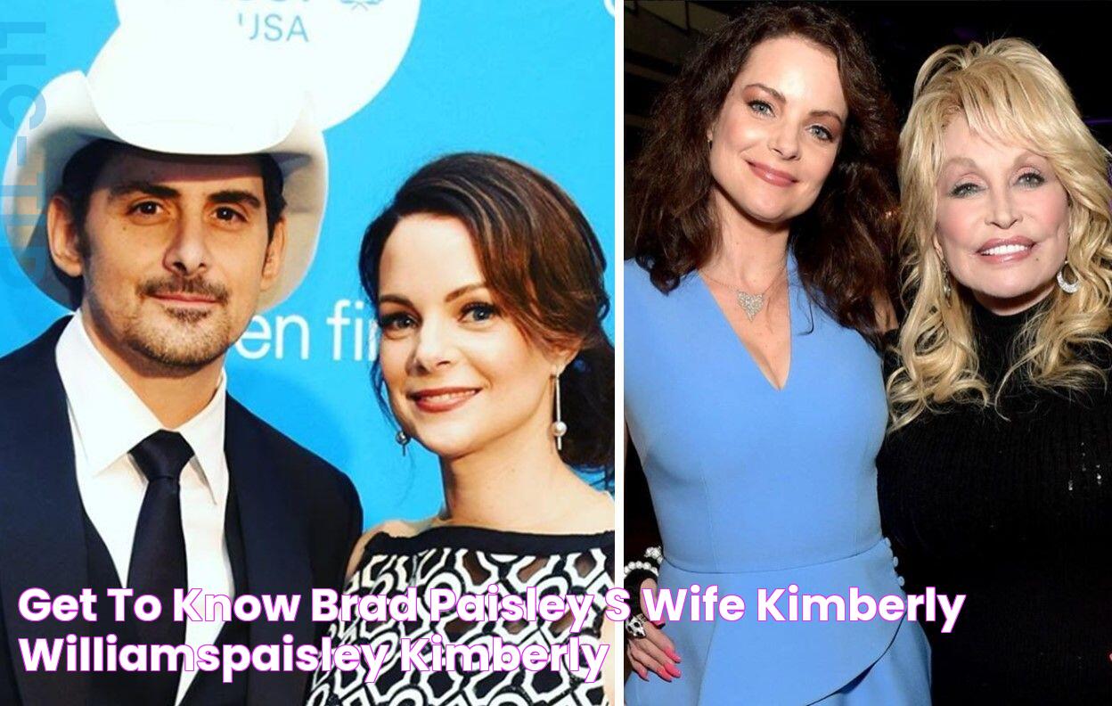 GET TO KNOW BRAD PAISLEY’S WIFE, KIMBERLY WILLIAMSPAISLEY Kimberly