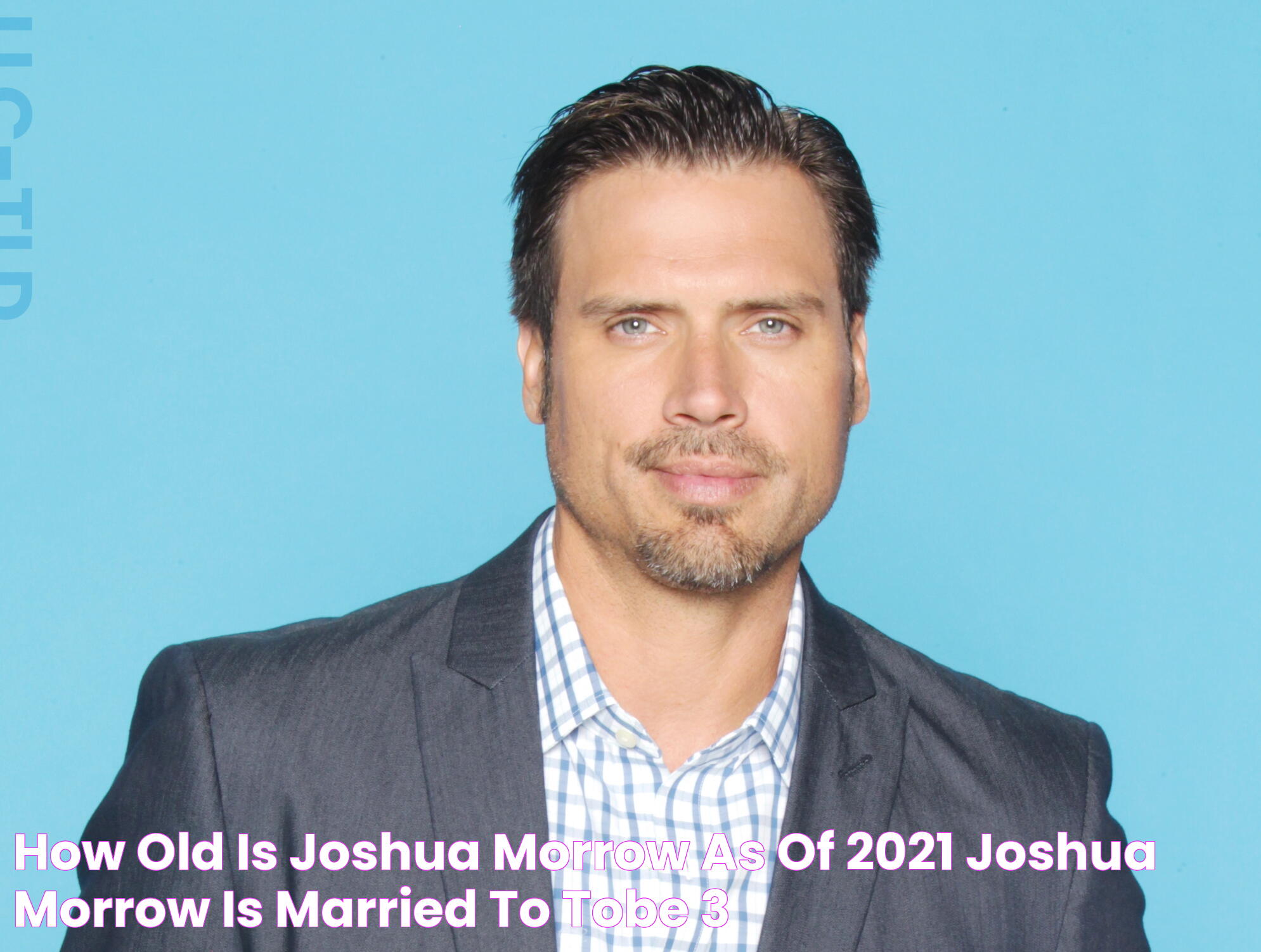 How Old Is Joshua Morrow As of 2021, joshua morrow is married to tobe