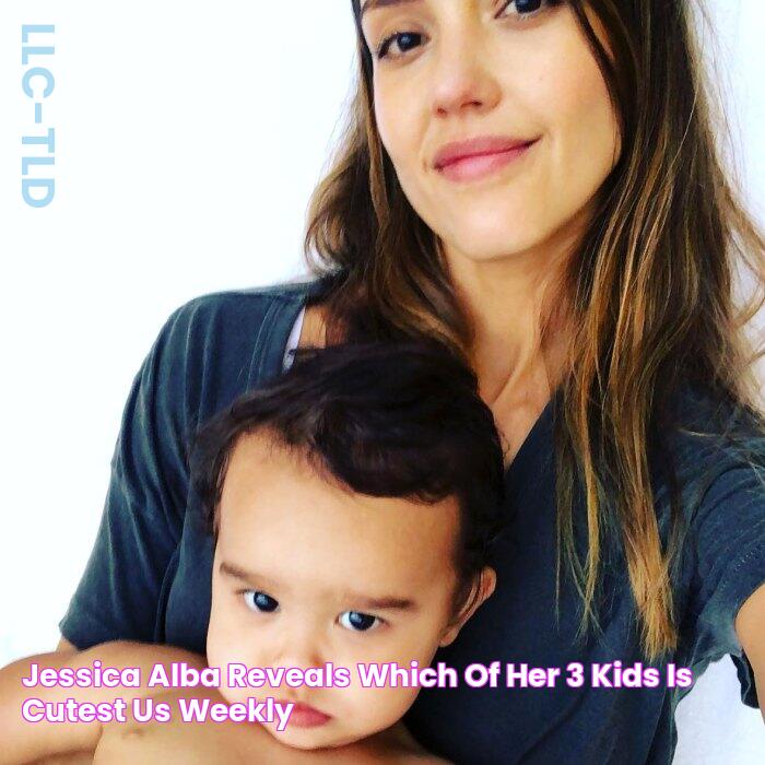 Jessica Alba Reveals Which of Her 3 Kids Is ‘Cutest’ Us Weekly