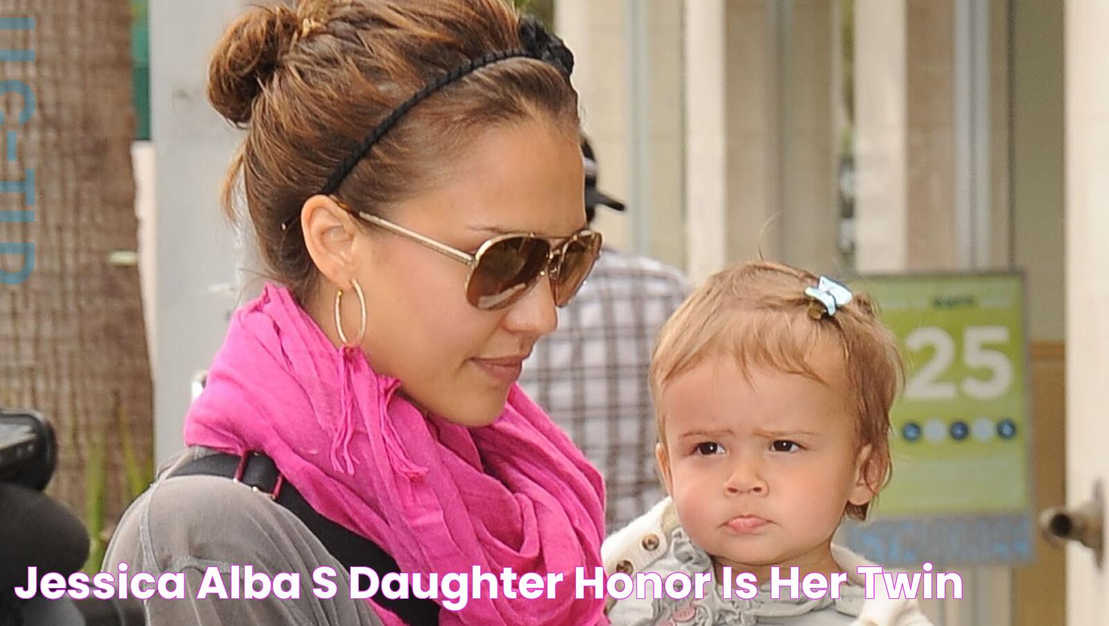 Jessica Alba's Daughter Honor Is Her Twin