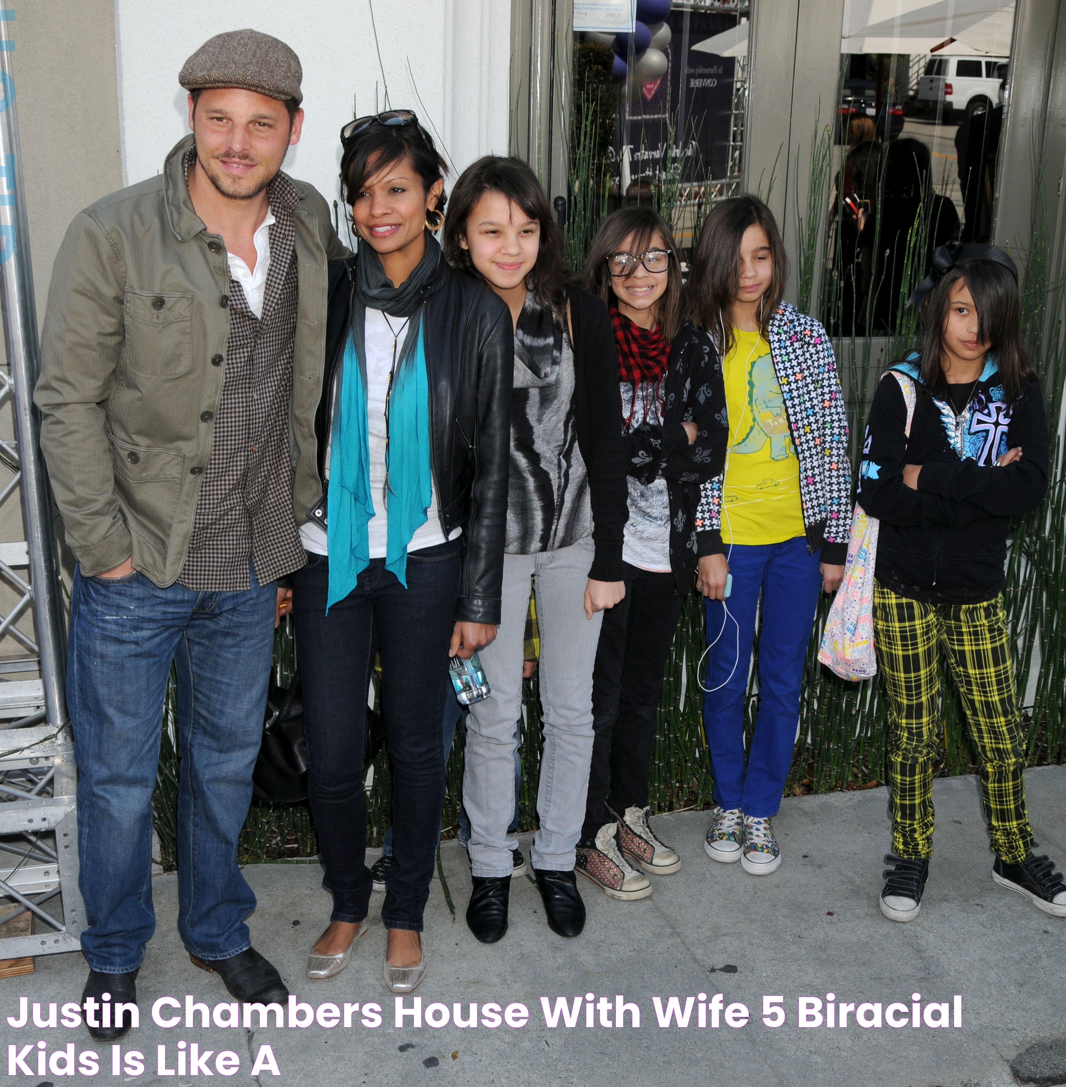 Justin Chambers’ House with Wife & 5 Biracial Kids Is ‘Like a