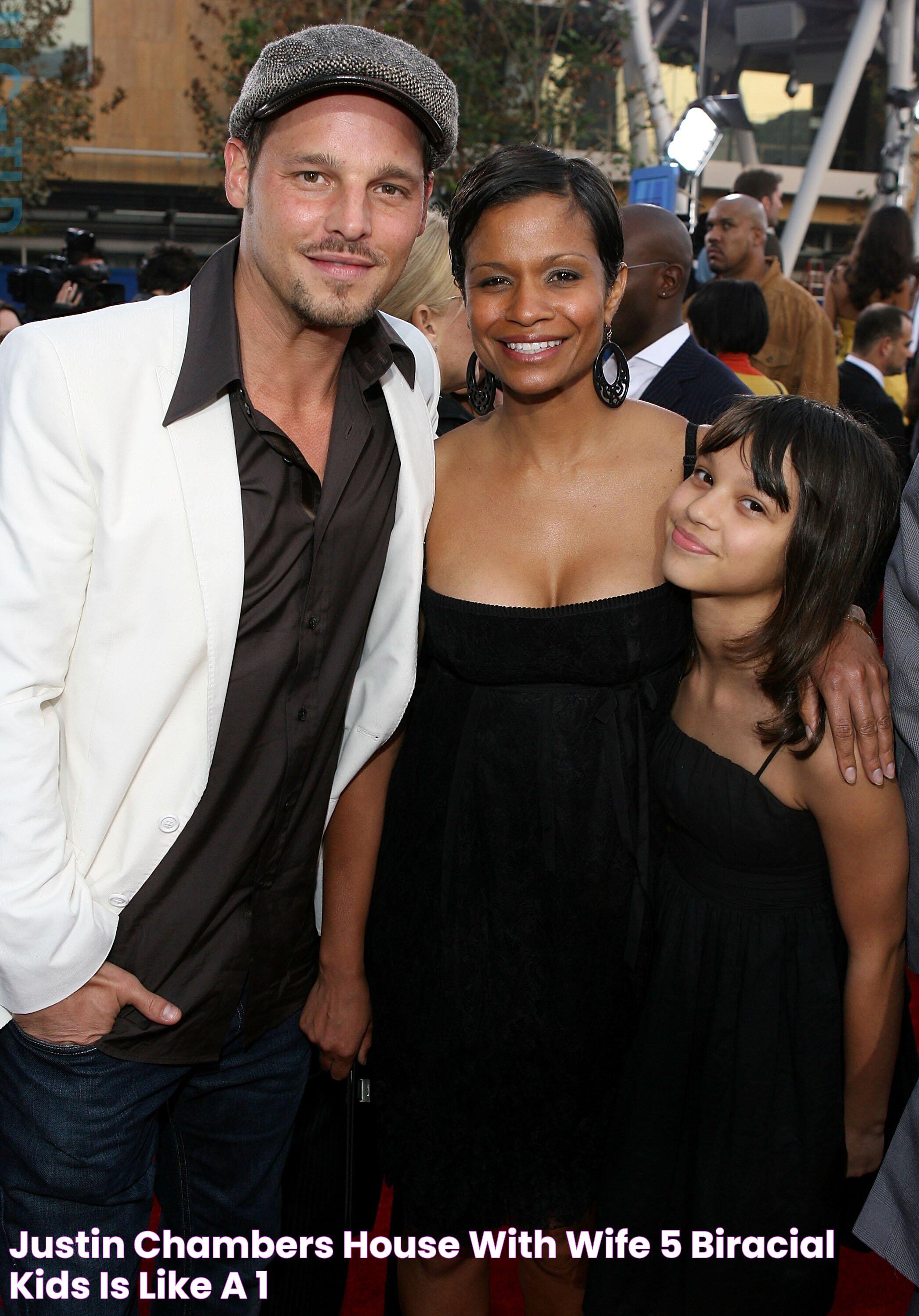 Justin Chambers’ House with Wife & 5 Biracial Kids Is ‘Like a