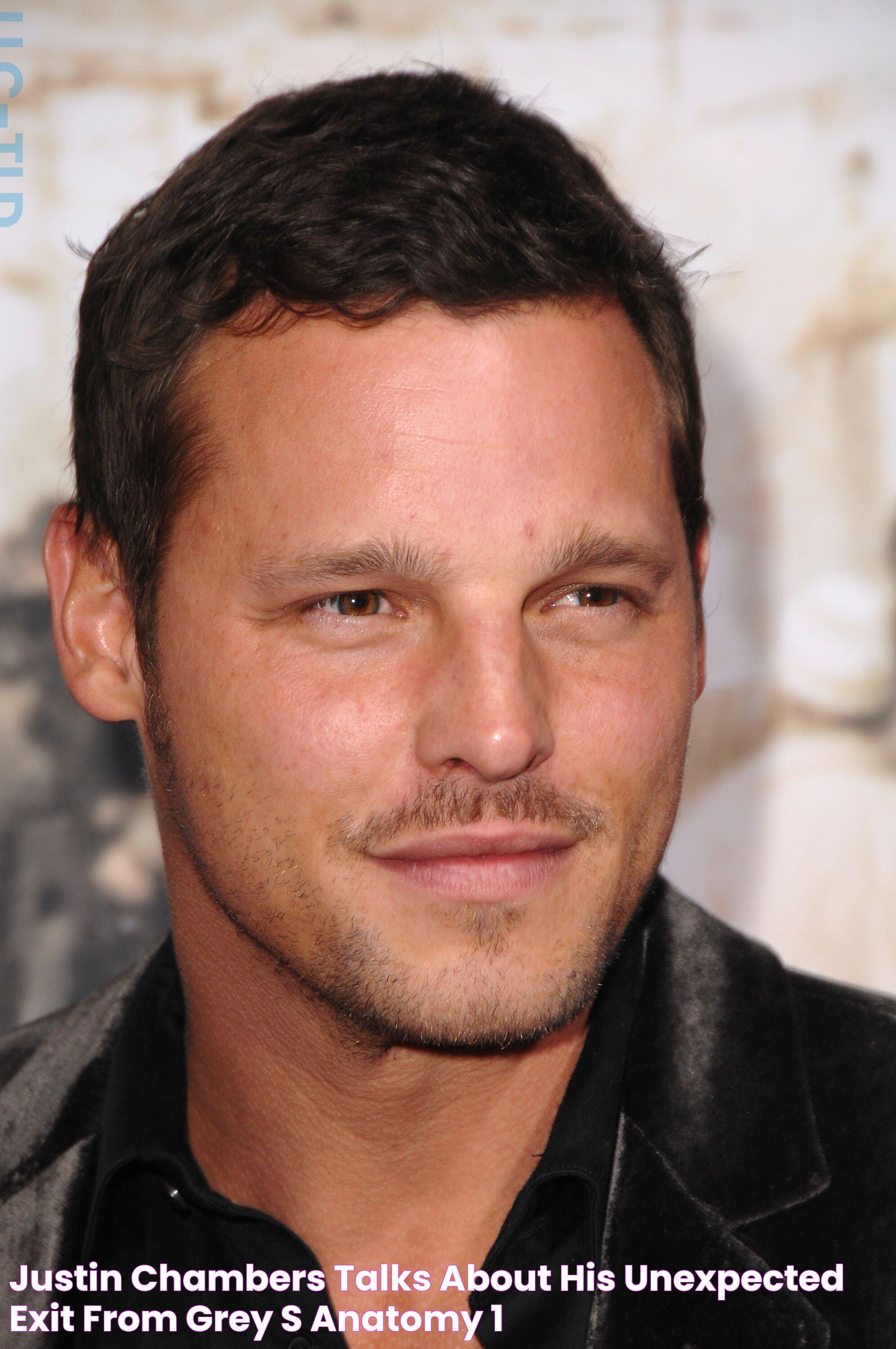 Justin Chambers Talks about His Unexpected Exit from 'Grey's Anatomy