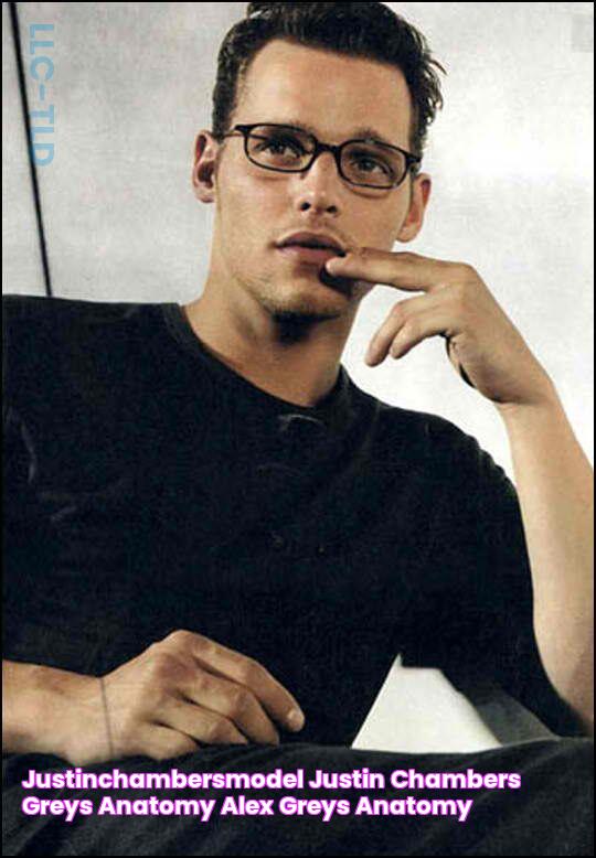 JustinChambersmodel Justin chambers, Greys anatomy alex, Greys anatomy