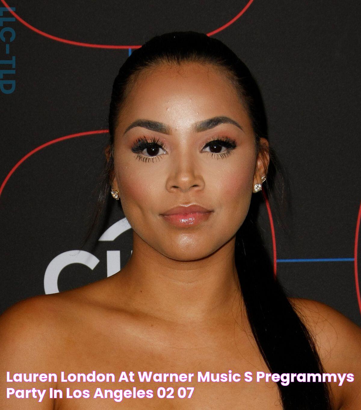 LAUREN LONDON at Warner Music’s PreGrammys Party in Los Angeles 02/07