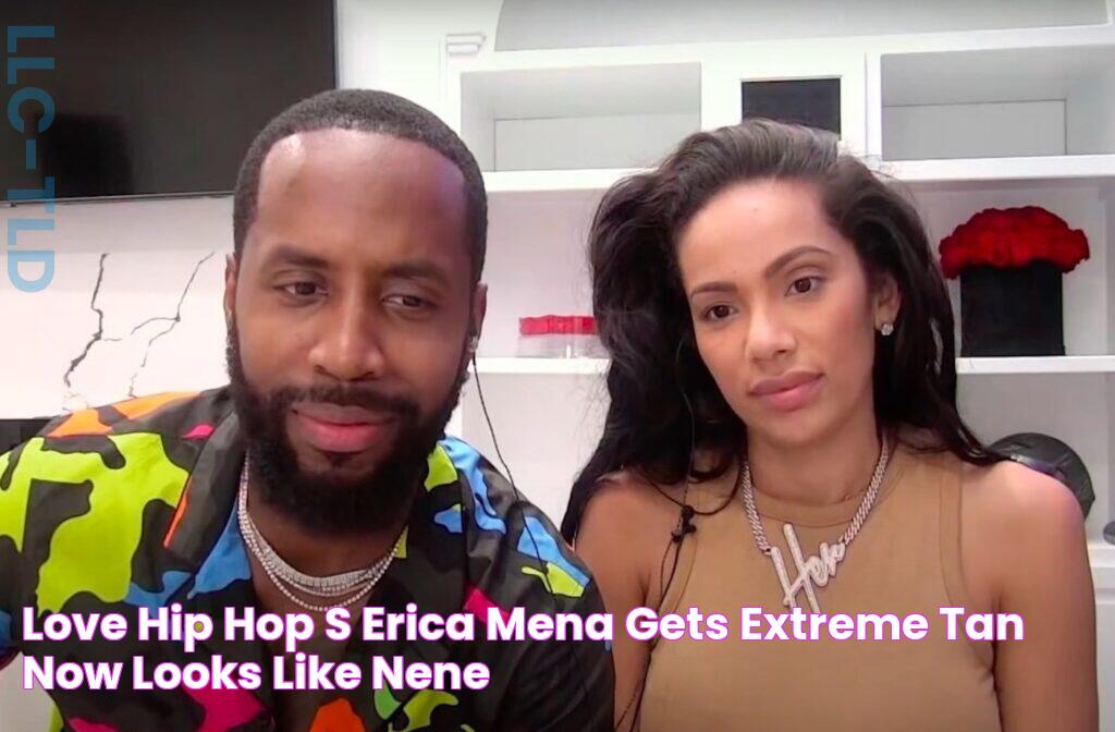 Love & Hip Hop’s Erica Mena Gets EXTREME Tan … Now Looks Like Nene