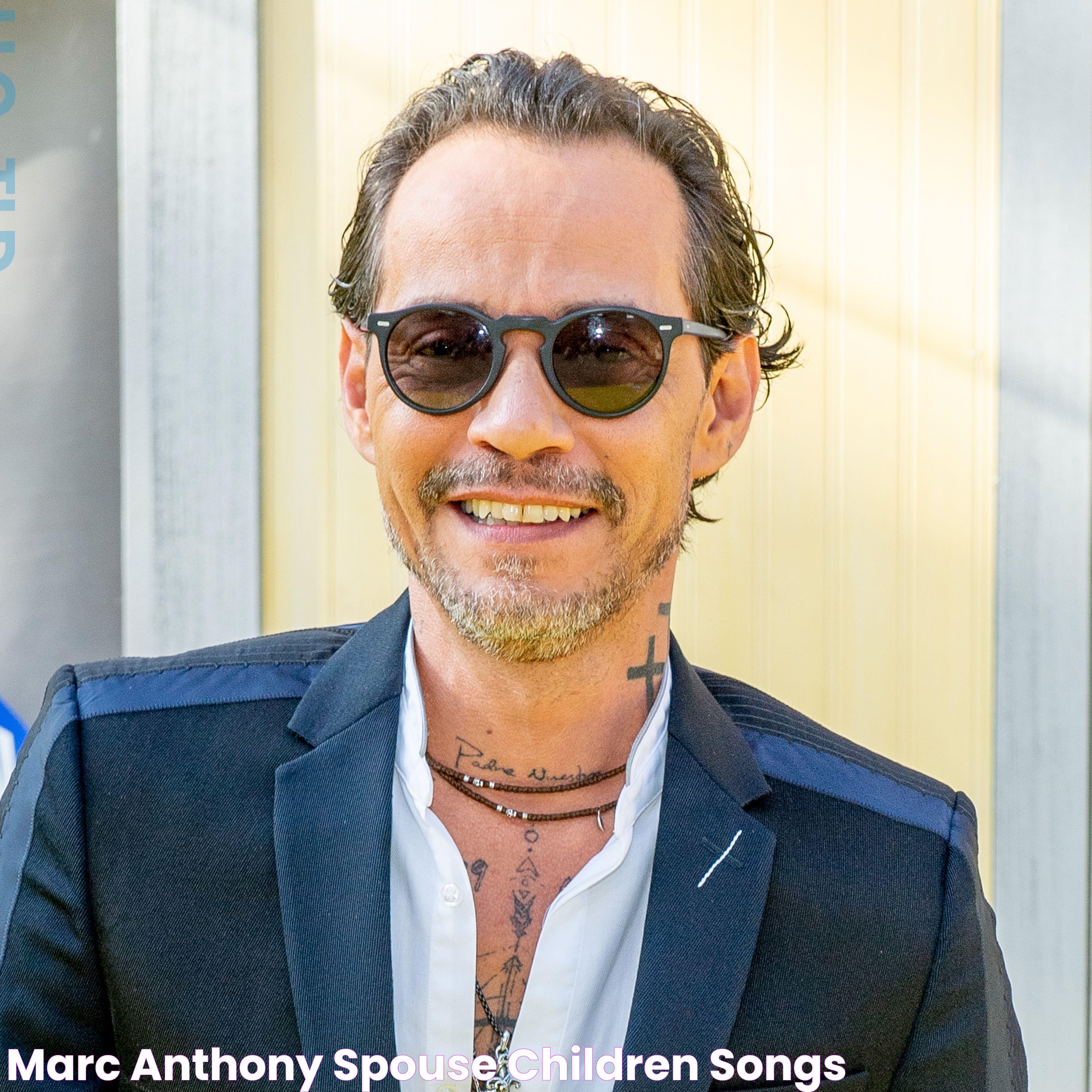 Marc Anthony Spouse, Children & Songs