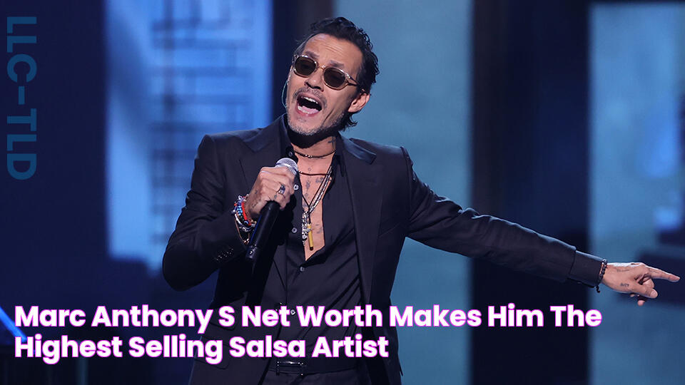 Marc Anthony's Net Worth Makes Him the Highest Selling Salsa Artist