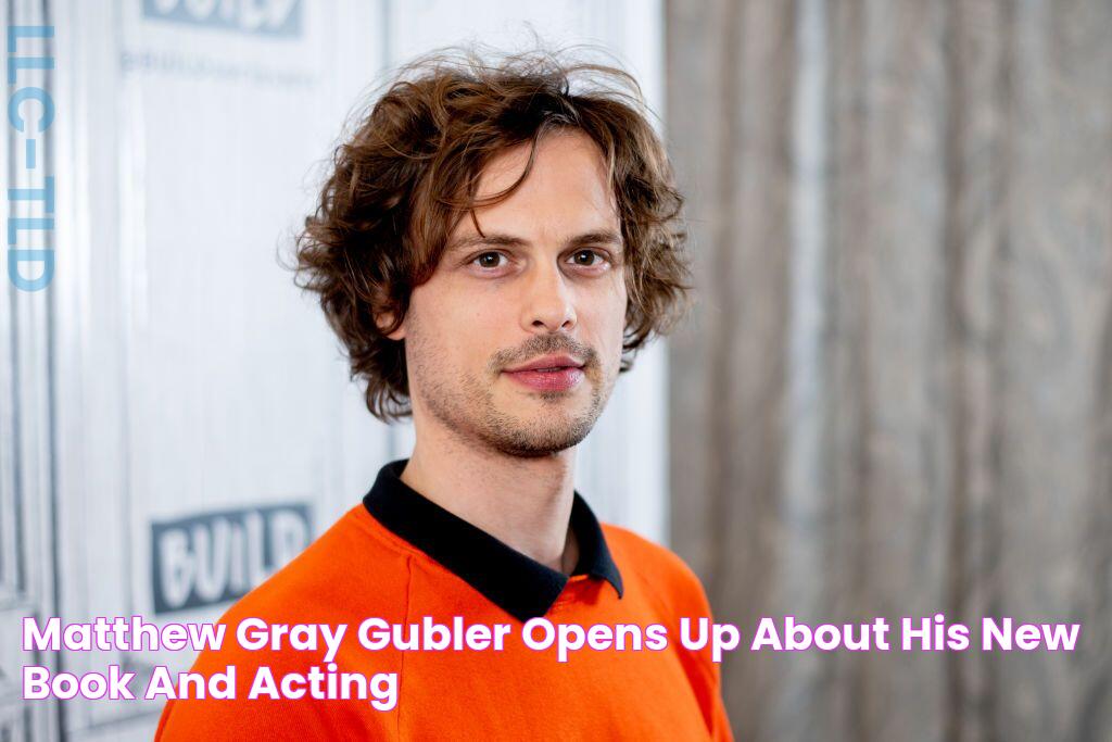 Matthew Gray Gubler Opens Up About His New Book and Acting