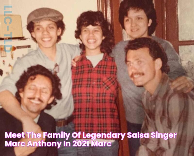 Meet the family of legendary salsa singer Marc Anthony in 2021 Marc