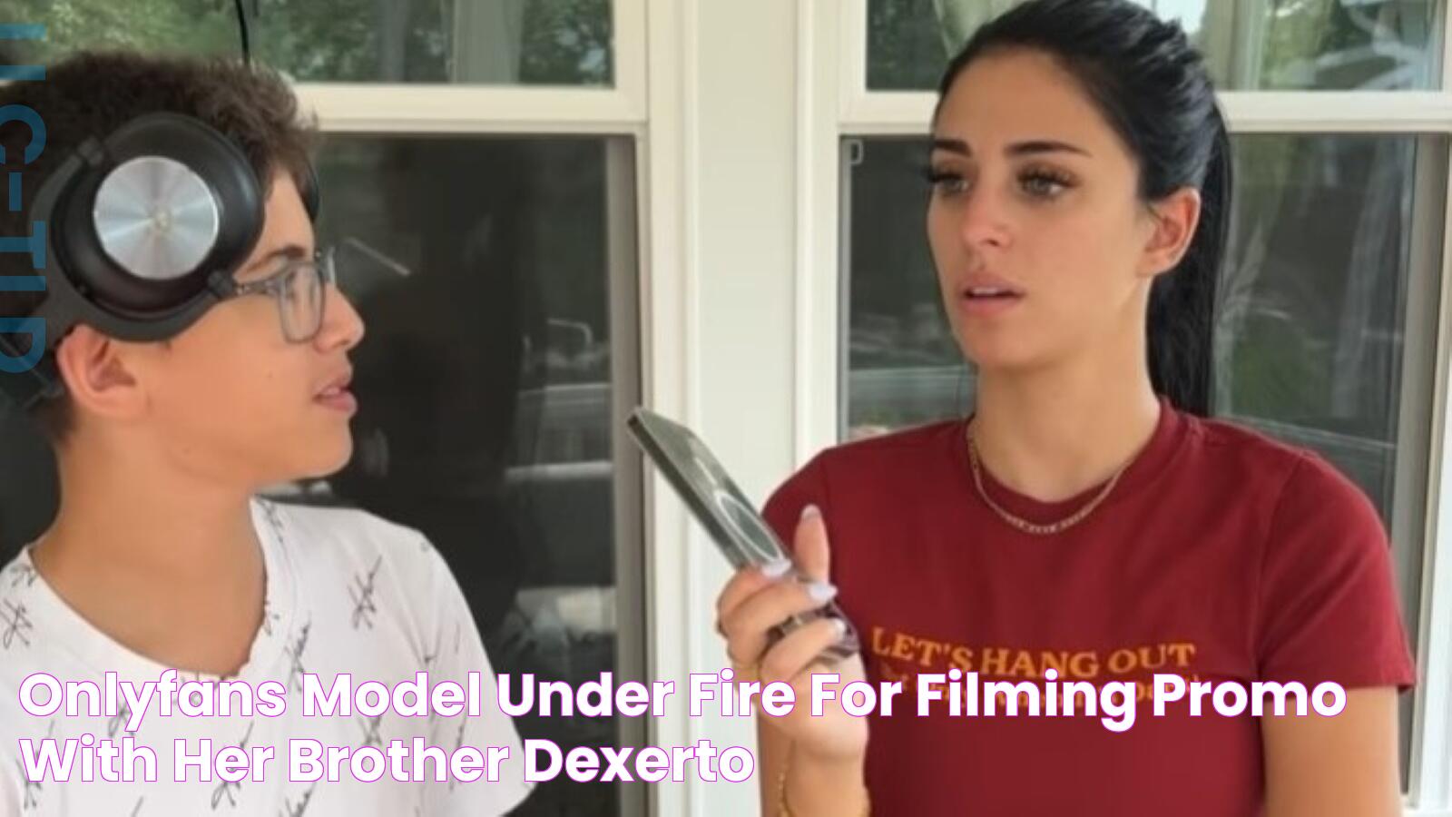 OnlyFans model under fire for filming promo with her brother Dexerto