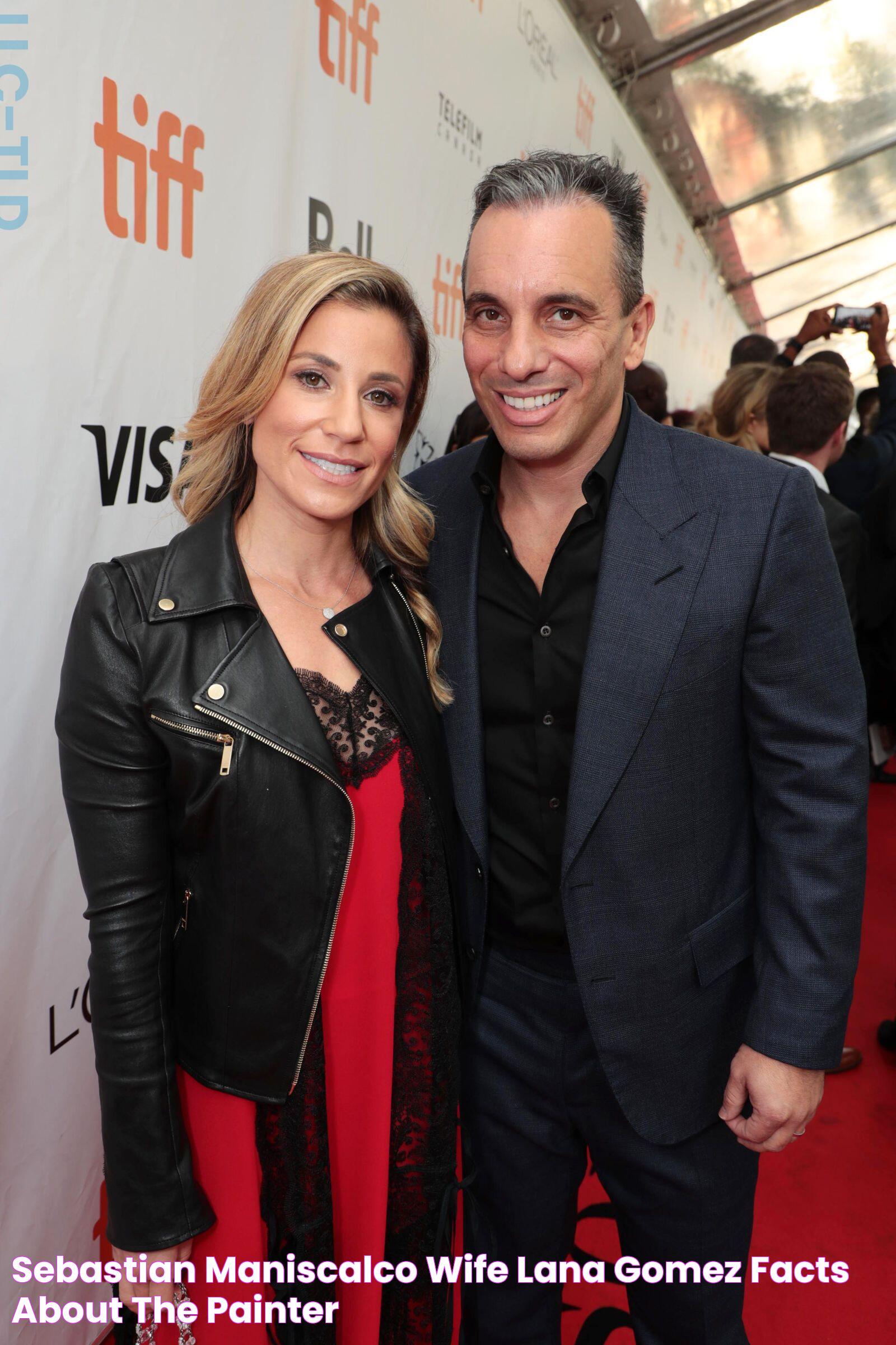 Sebastian Maniscalco Wife Lana Gomez Facts About the Painter