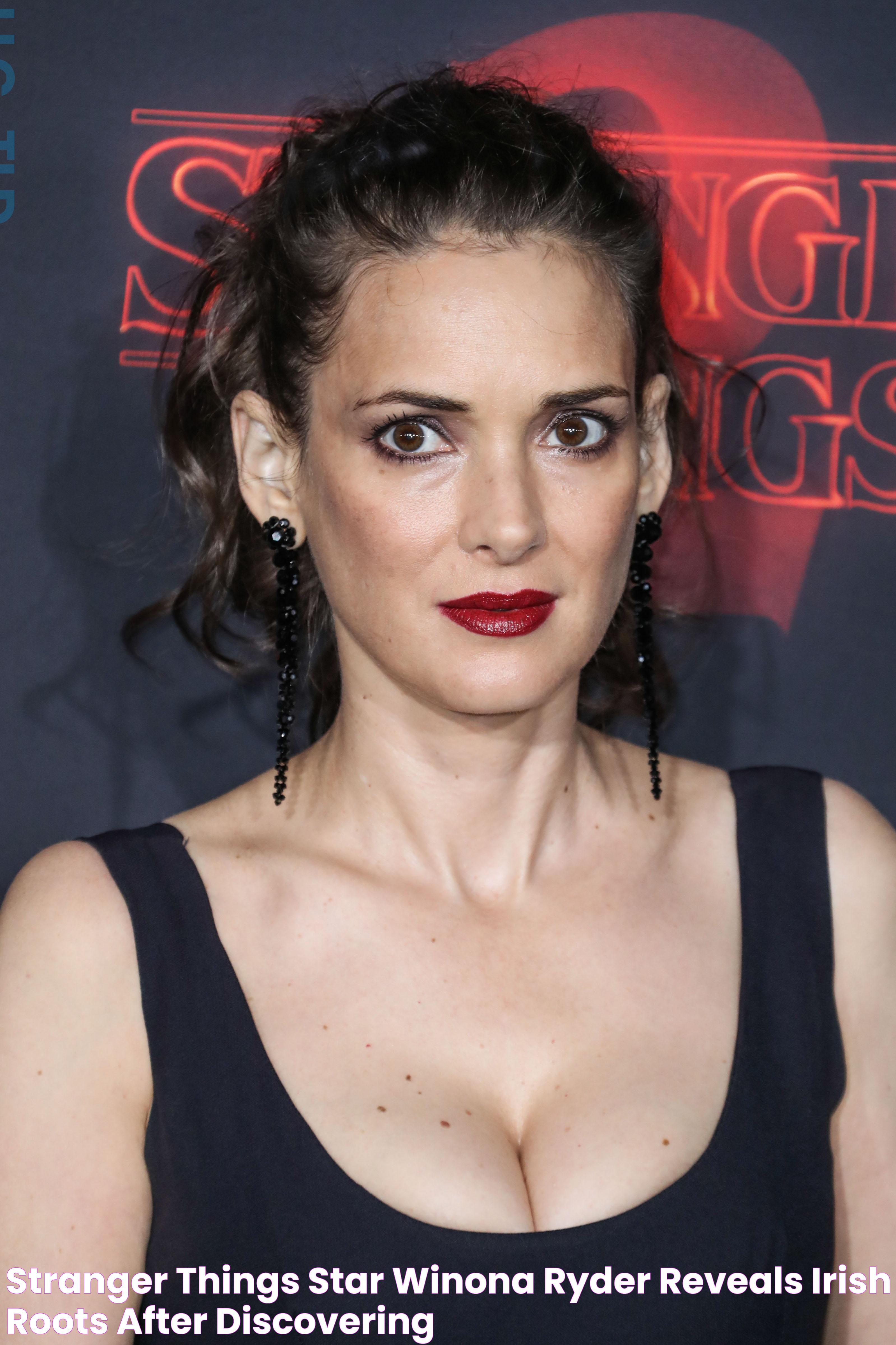 Stranger Things star Winona Ryder reveals Irish roots after discovering