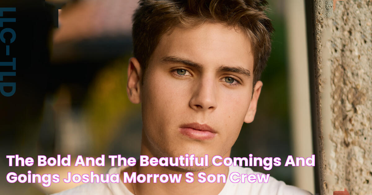 The Bold and the Beautiful comings and goings Joshua Morrow's son Crew