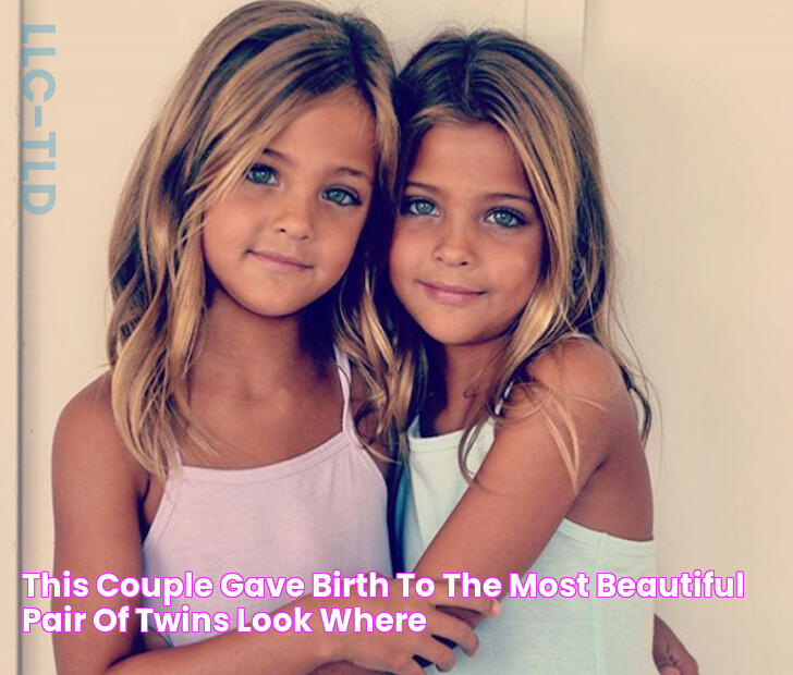 This Couple Gave Birth To The Most Beautiful Pair Of Twins, Look Where