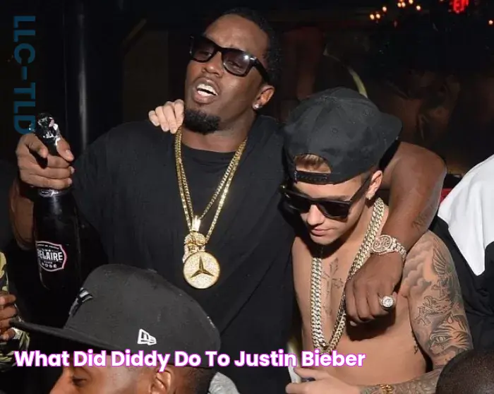 What Did Diddy Do to Justin Bieber?