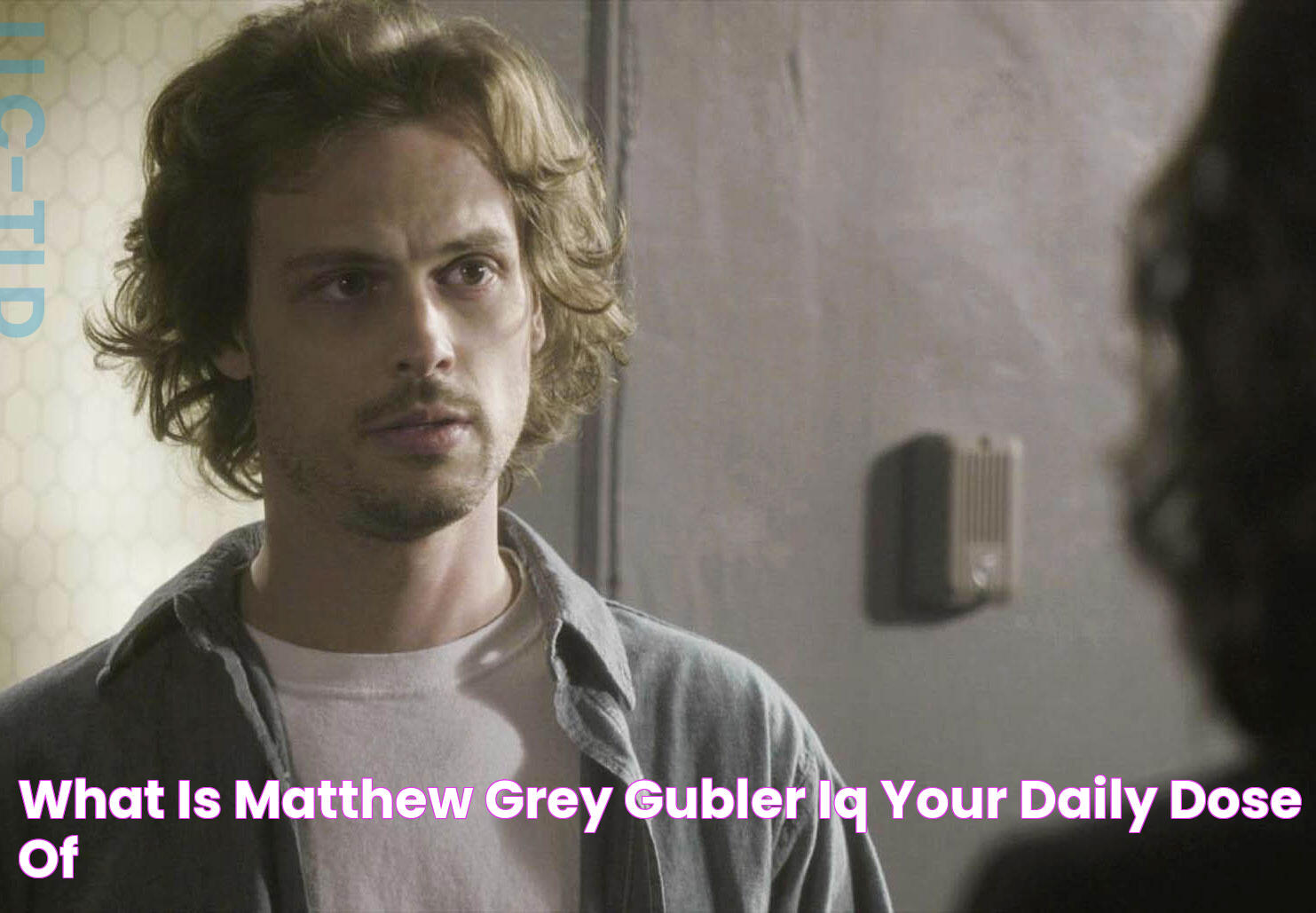 What is Matthew GREY Gubler IQ? Your daily dose of