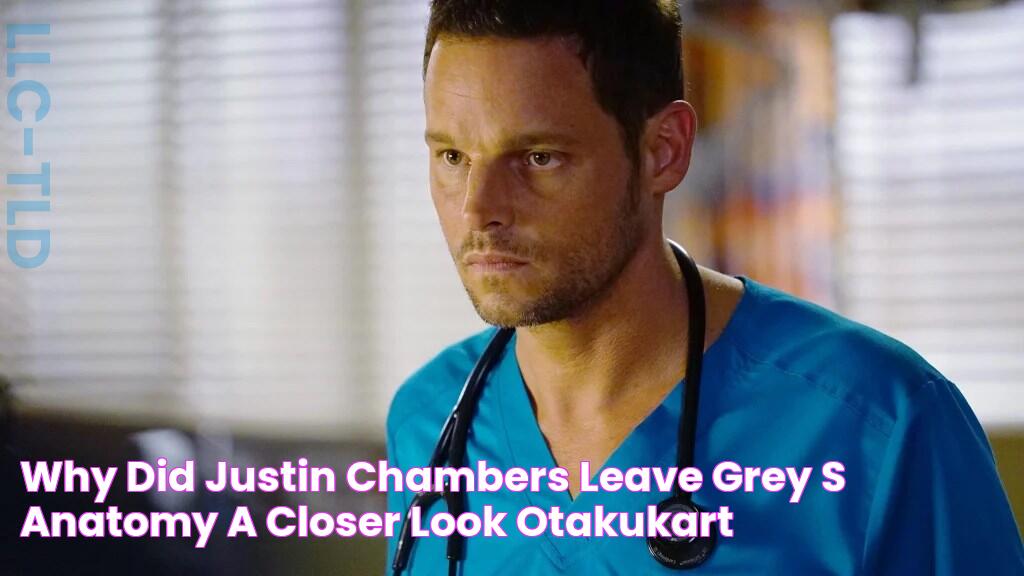 Why Did Justin Chambers Leave Grey's Anatomy? A Closer Look OtakuKart