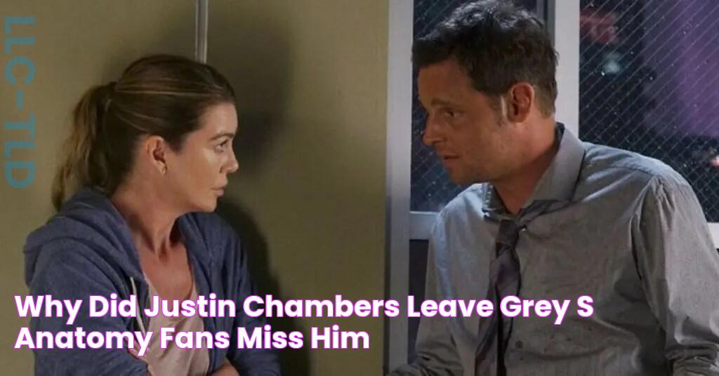 Why Did Justin Chambers Leave ‘Grey’s Anatomy’? Fans Miss Him