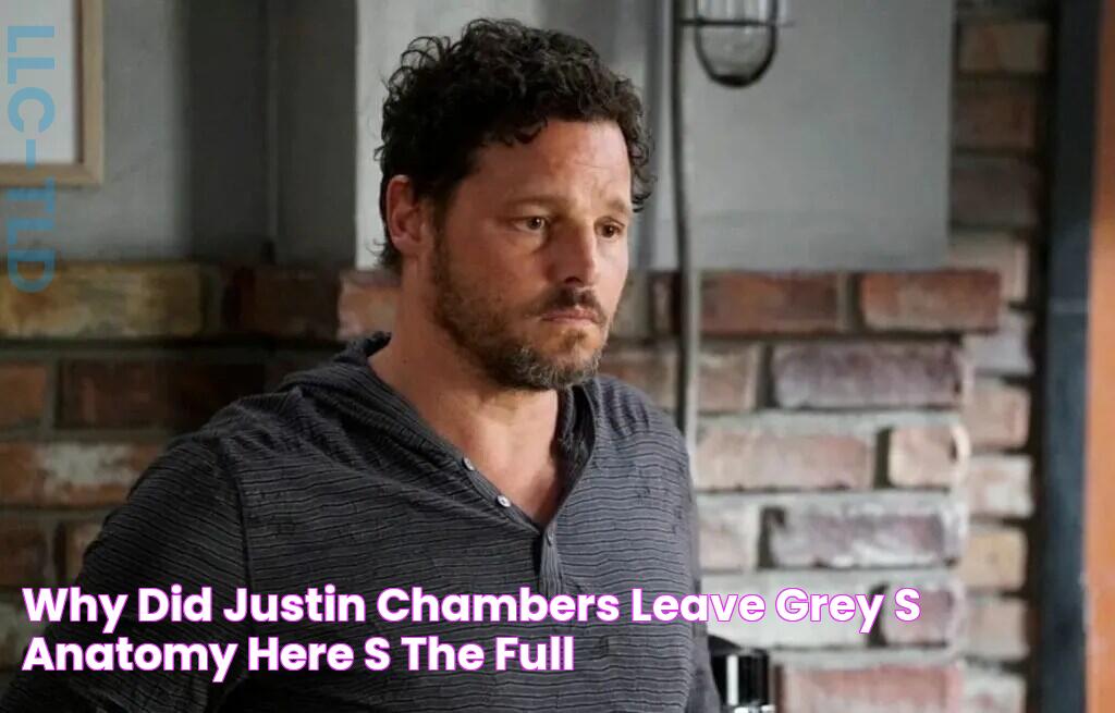 Why Did Justin Chambers Leave Grey's Anatomy? Here's The Full