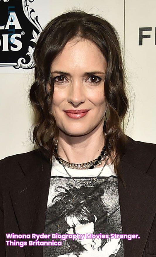 Winona Ryder Biography, Movies, & Stranger. Things Britannica