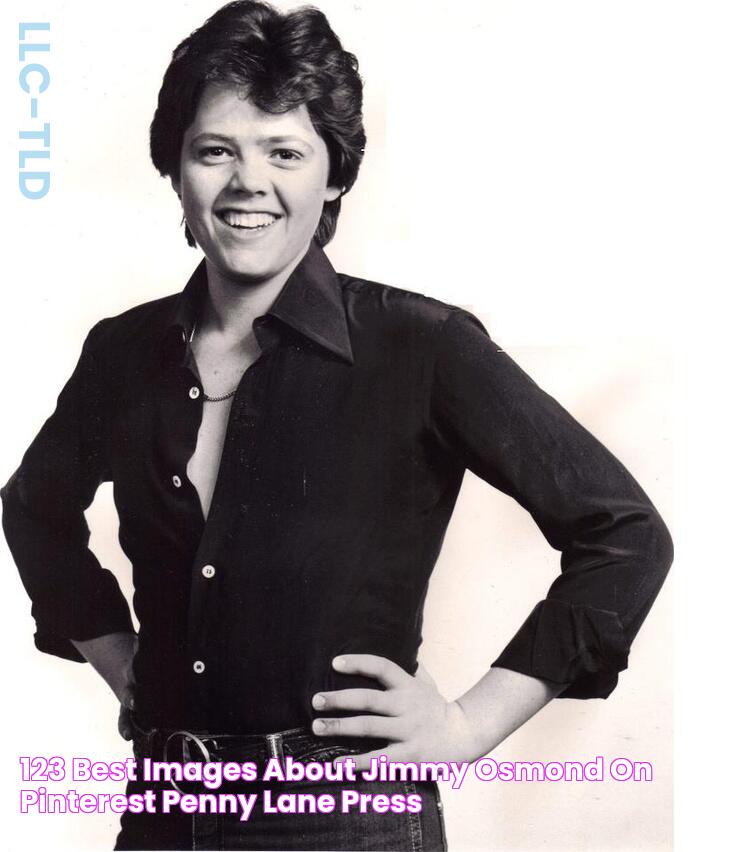 123 best images about Jimmy Osmond on Pinterest Penny lane, Press