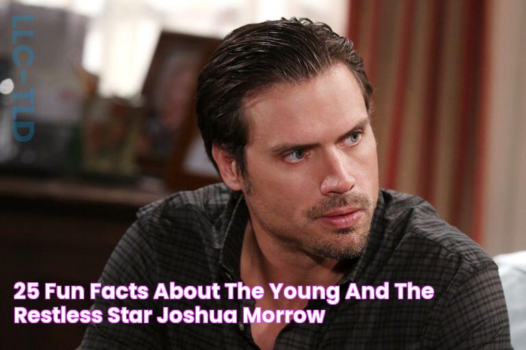 25 Fun Facts About 'The Young and the Restless' Star Joshua Morrow